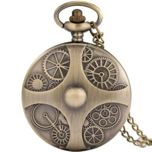 Montre à gousset Steampunk élégante et vintage
