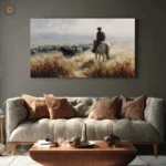 Tableau Chapeau de Cowboy en style western
