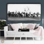 Tableau Indien Cowboy