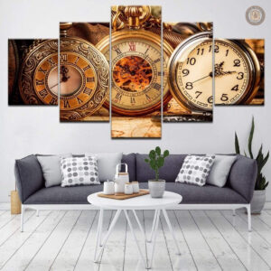 Tableau Montre à Gousset dans un style western