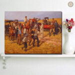 Tableau Chariot Western