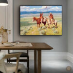 Tableau toile indien