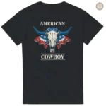 T-Shirt Cowboy américain en style western