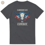 T-Shirt avec design inspiré des cowboys américains