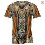 T-Shirt western inspiré de la culture amérindienne