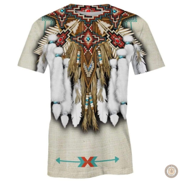 T-Shirt au style western, motifs amérindiens modernes