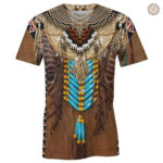 T-Shirt Amérindien pour un look décontracté