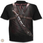 T-Shirt western avec motif Bad Cowboy, parfait pour les fans