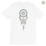 T-Shirt country avec design attrape-rêves stylisé
