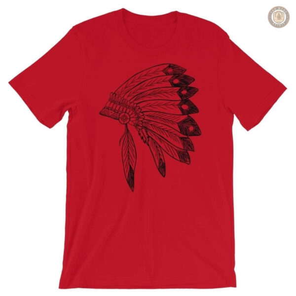 T-Shirt à thème country avec touches culturelles indiennes
