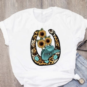 T-Shirt Country Flowers avec motifs floraux