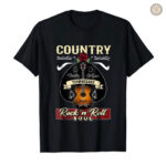 T-Shirt Country Rock'n'Roll pour un style musical unique