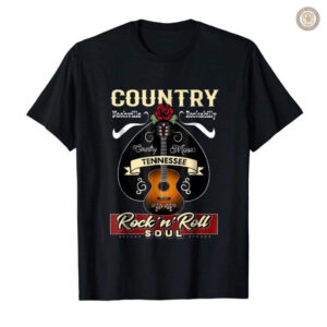 T-Shirt Country Rock'n'Roll pour un style musical unique