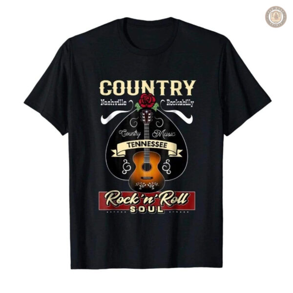 T-Shirt Country Rock'n'Roll pour un style musical unique