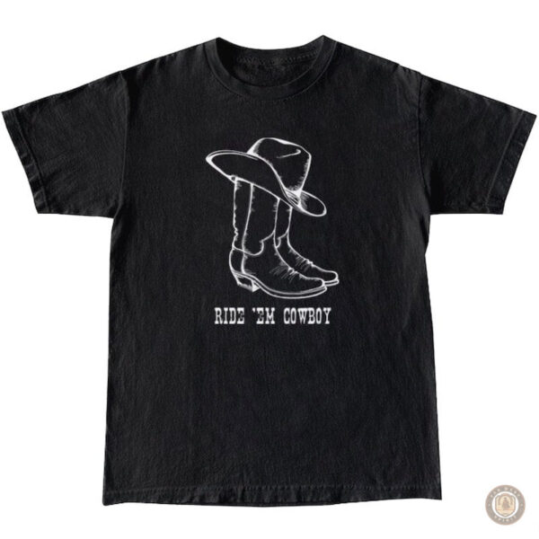 T-Shirt Cowboy Country en coton pour un style décontracté