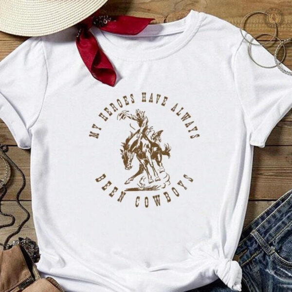 T-Shirt Cowboy Heroes avec design inspiré du style country