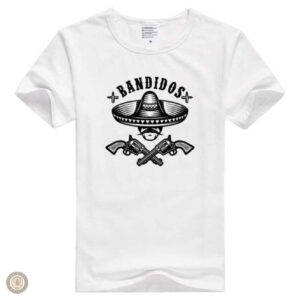T-Shirt avec design de cowboy et pistolet