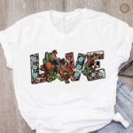 T-Shirt Cowboy Rodeo Las Vegas en style country