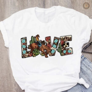 T-Shirt Cowboy Rodeo Las Vegas en style country