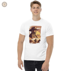 T-Shirt western avec design inspiré des cowboys sauvages