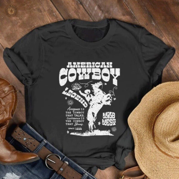 T-Shirt Cowboy Américain en style country
