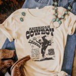 T-Shirt au design western pour un look décontracté