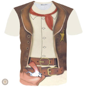 T-Shirt Déguisement Western pour une soirée à thème