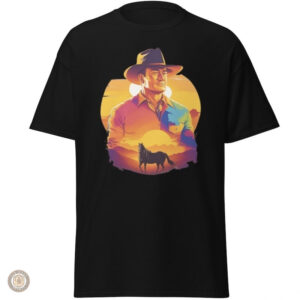 T-Shirt Cowboy Esprit pour un style western décontracté