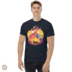 T-Shirt à thème cowboy, idéal pour les amateurs de style rural