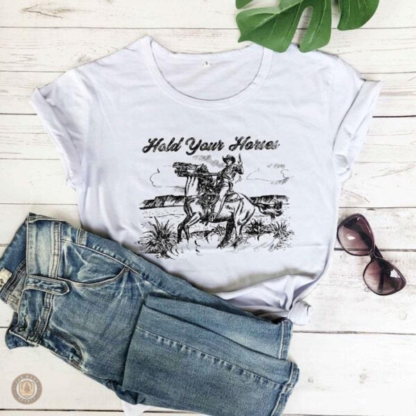 T-Shirt Femme Motif Country en style décontracté