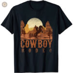 T-Shirt Homme Western en style décontracté