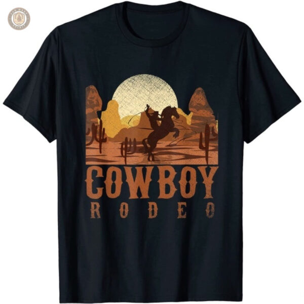 T-Shirt Homme Western en style décontracté