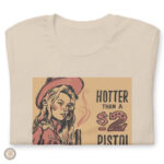 T-Shirt country avec message humoristique et original sur le style