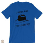 T-Shirt casual avec une touche country pour les fans de danse