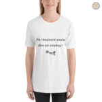 T-Shirt tendance pour les amateurs de mode western