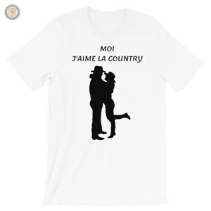 T-Shirt Moi J'Aime La Country