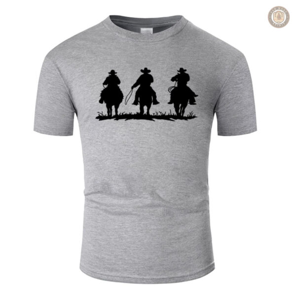 T-Shirt Pionniers western homme en coton durable