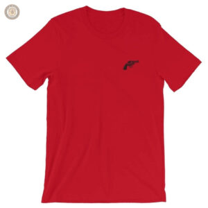T-Shirt Cowboy Revolver style décontracté