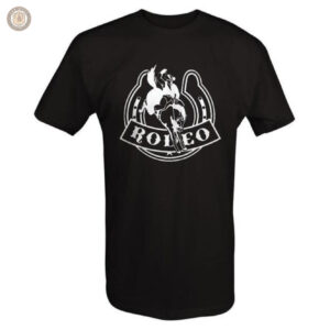 T-Shirt Rodeo en style western, parfait pour les amateurs de country