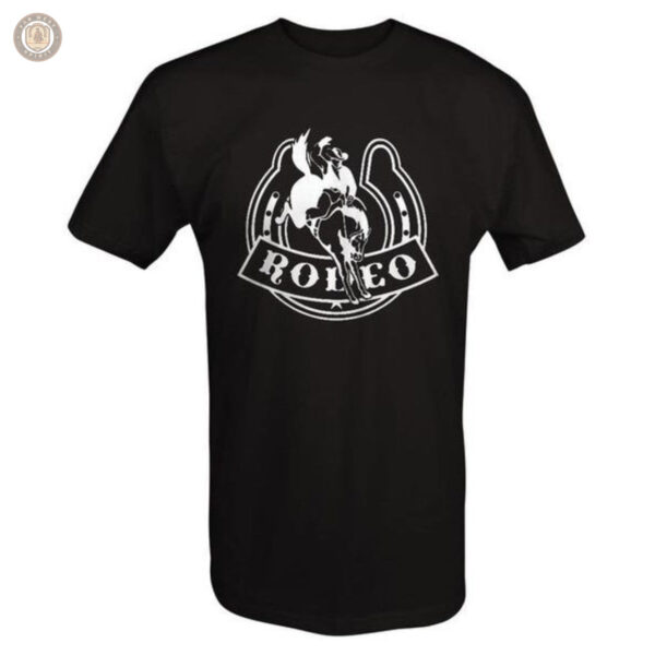 T-Shirt Rodeo en style western, parfait pour les amateurs de country