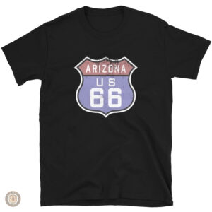 T-Shirt Route 66 pour un style cowboy décontracté