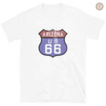 T-Shirt inspiré de la Route 66, parfait pour les amateurs de cowboy