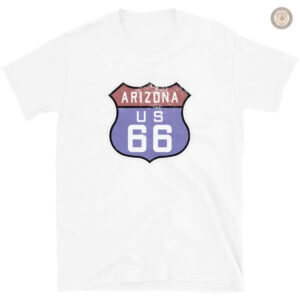 T-Shirt inspiré de la Route 66, parfait pour les amateurs de cowboy