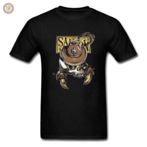 T-Shirt style western avec motif de shérif
