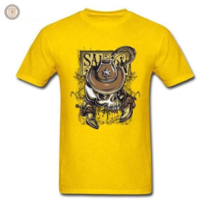 Design de shérif sur T-Shirt inspiré du Far West