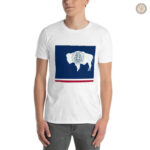 T-Shirt inspiré du Wyoming, parfait pour les amateurs de country