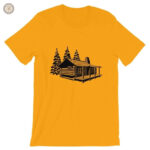 T-Shirt tendance avec motifs country, confortable à porter