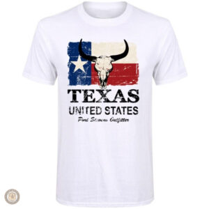 T-Shirt Texas en style western pour un look décontracté