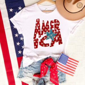 T-Shirt US Girl