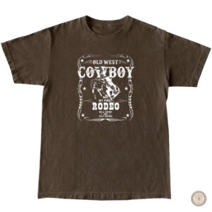 T-Shirt casual western, parfait pour un look cowboy moderne